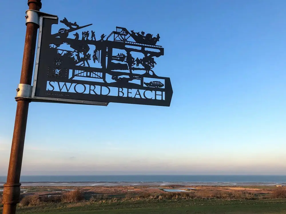 Sword Beach Memorial - Normandy DD Touring