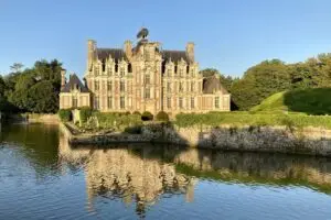 Beaumesnil Castle in Normandy 