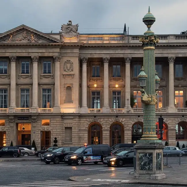 hotel le crillon paris luxury french promise travel