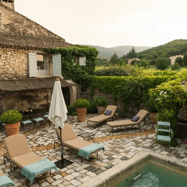 luxury provence villa rental luberon menerbes travel