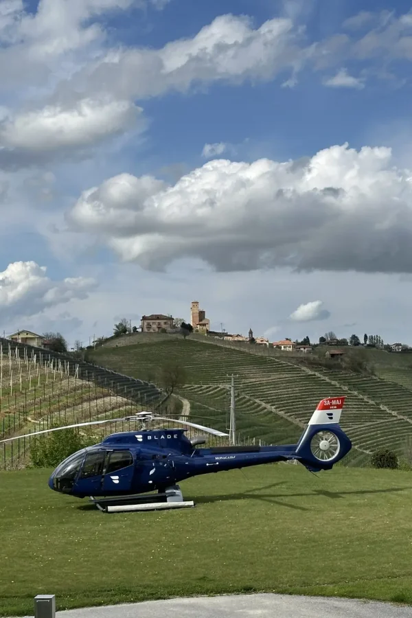 barolo by helicopter french promise